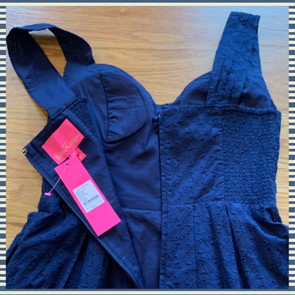 Lilly Pulitzer • Cyndi Eyelet Fit & Flare Dress - Picture 8 of 11